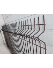 Fence netting segment 1970 x 2500 mm (Ø 5 mm) , galvanized and painted